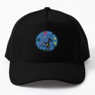Blue Bubble Comic Manifesting Love (36B-Cropped) Baseball Cap Hat Casquette Snapback