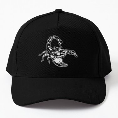 Black Scorpion Insect Baseball Cap Unisex Hat Casquette Snapback