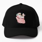 black santa and mrs claus blush pink vintage christmas dance Cap Unisex Hat