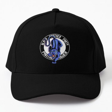 Black Panther Party Logo Baseball Cap Unisex Hat Casquette Snapback