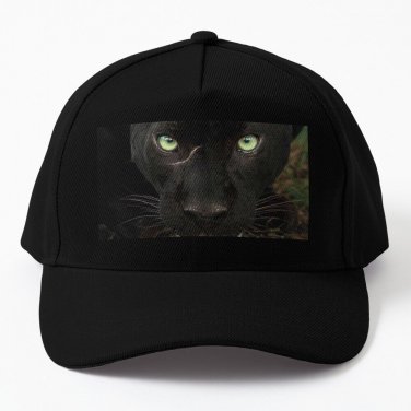 Black Jaguar drinking water Baseball Cap Unisex Hat Casquette Snapback