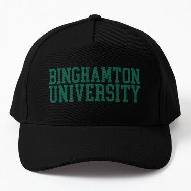 binghamton university - varsity font Baseball Cap Unisex Hat Casquette Snapback