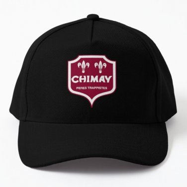 Chimay Baseball Cap Hat Hip Hop Black Casquette Printed Czapka