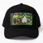 Chickens At The Creek Baseball Cap Hat Czapka Printed Black Snapback