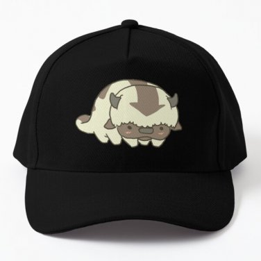 Chibi Appa Baseball Cap Hat Printed Hip Hop Czapka Snapback Black