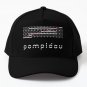 Centre Pompidou Modern Art Museum Baseball Cap Hat Snapback Casquette Black