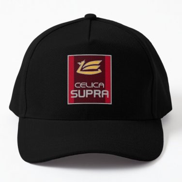 Celica Supra Badge Baseball Cap Hat Czapka Hip Hop Snapback Printed Casquette