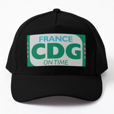 Cdg 20092021 Green Baseball Cap Hat Casquette Snapback Black