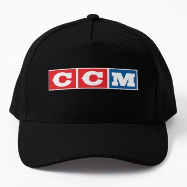Ccm Retro Ice Hockey Logo 2 Baseball Cap Hat Hip Hop Snapback