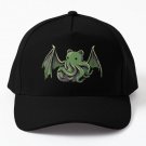 Cathulhu Baseball Cap Hat Snapback Casquette Hip Hop Black