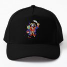 Cartoon Pirate With Peg Leg Parrot Baseball Cap Hat Casquette Snapback