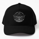 Carpe Noctem White Baseball Cap Hat Black Czapka Casquette