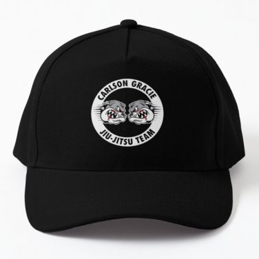 Carlson Gracie Jiu Jitsu Team Baseball Cap Hat Mens Black Casquette Snapback