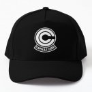Capsule Corp Logo Baseball Cap Hat Casquette Hip Hop Snapback Printed Black