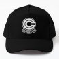 Capsule Corp Logo Baseball Cap Hat Casquette Hip Hop Snapback Printed Black