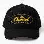 Capitol Label Pet Sound Yellow Baseball Cap Hat Black Hip Hop Casquette