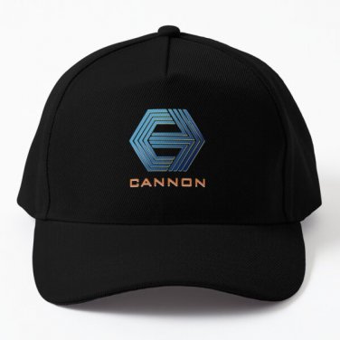 Cannon Films Baseball Cap Hat Mens Hip Hop Casquette Black