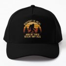 Bigfoot Is Real And He Tried To Eat My A Baseball Cap Casquette Hat Mens Black Women