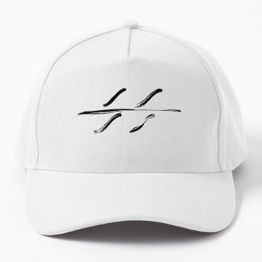 Kiri Kisame White Logo B Baseball Cap Casquette Sun Hat Derby Hats