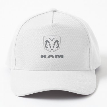 Kids Ram Trucks Grey Logo Baseball Cap Casquette Snap Back Hat Golf Cap Hats