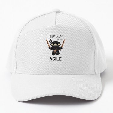Keep Calm And Agile Baseball Cap Casquette Hats