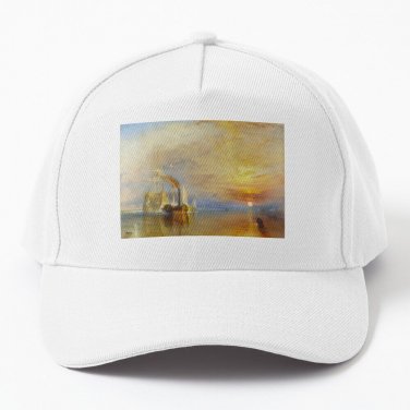 Joseph Mallord William Turner -The Fighting Temeraire Cap Casquette Sports Caps Party Hats Hat Bag H