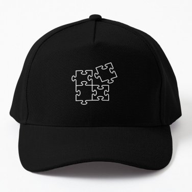Jigsaw Puzzle Pieces T-Shirt Baseball Cap Casquette Wild Ball Hat Anime Hats Cap Hats