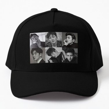 Ji Chang Wook Collage Baseball Cap Casquette Western Hats Vintage Cap