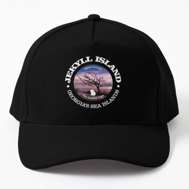 Jekyll Island B Baseball Cap Casquette Foam Party Hats Snap Back Hat