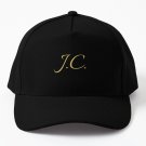 Jc Initials Gold Lettering Personalised Gifts Cap Casquette Christmas Hats Cap Caps Hat Cap