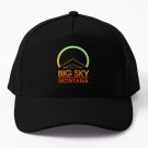 Big Sky Montana Baseball Cap Hat Hip Hop Snapback Czapka Black Casquette