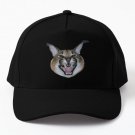 Big Floppa Angry Baseball Cap Hat Casquette Black