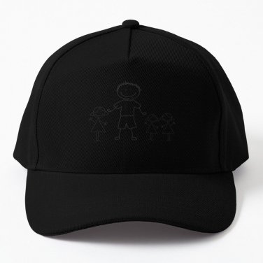 Dad of three girls Baseball Cap Unisex Hat Casquette Snapback