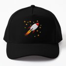 Cute Rocket Ship in Space Baseball Cap Unisex Hat Casquette Snapback