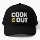 Cookout - Vintage Chalk Texture - White & Gray Baseball Cap Hat Casquette Snapback