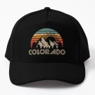 Colorado Retro Vintage Rocky Mountains Nature Hiking Baseball Cap Hat Casquette Snapback