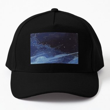 Cloudy Alaskan Night Sky Baseball Cap Unisex Hat Casquette Snapback
