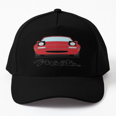 Classic Red NA Miata Roadster Baseball Cap Unisex Hat Casquette Snapback