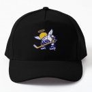 Defunct Hockey Team Minnesota Fighting S Baseball Cap Hat Snapback Black Printed
