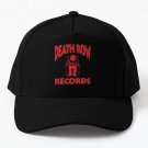Death Row Records Baseball Cap Hat Czapka Snapback Printed Black