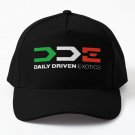 Dde Daily Driven Exotics Baseball Cap Hat Casquette Hip Hop Snapback Black