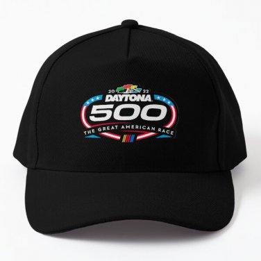 Daytona 500 2022 Baseball Cap Hat Printed Casquette Black Snapback Czapka Sport