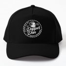 Dapper Dan Pomade White Distressed Baseball Cap Hat Printed Hip Hop Czapka Snapback