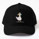 Dancing Duck Meme Baseball Cap Hat Snapback Printed Black Casquette