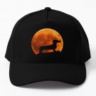 Dachshund Dog Silhouette In Moon Gift Baseball Cap Casquette Hat Hip Hop Snapback Black Women