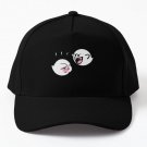 Cute Boo Baseball Cap Hat Hip Hop Casquette Black Czapka