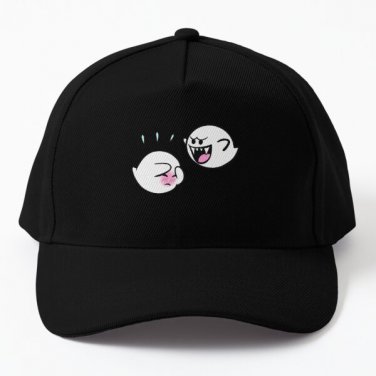 Cute Boo Baseball Cap Hat Hip Hop Casquette Black Czapka