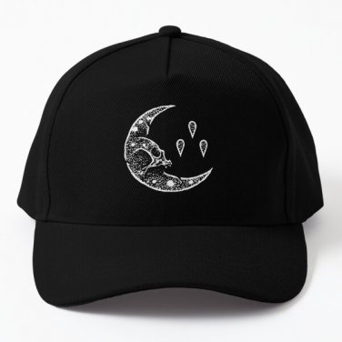 Currents Band Merch Currents Moon Emblem Baseball Cap Hat Casquette Snapback Printed