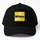 Current Nikon Design Classic T Shirt Baseball Cap Hat Czapka Casquette Black Snapback