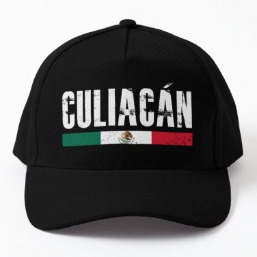 Culiacan Sinaloa Mexico Mexican Flag Cit Baseball Cap Hat Czapka Snapback Hip Hop